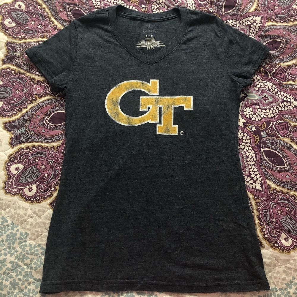 Georgia Tech V-Neck Tee
